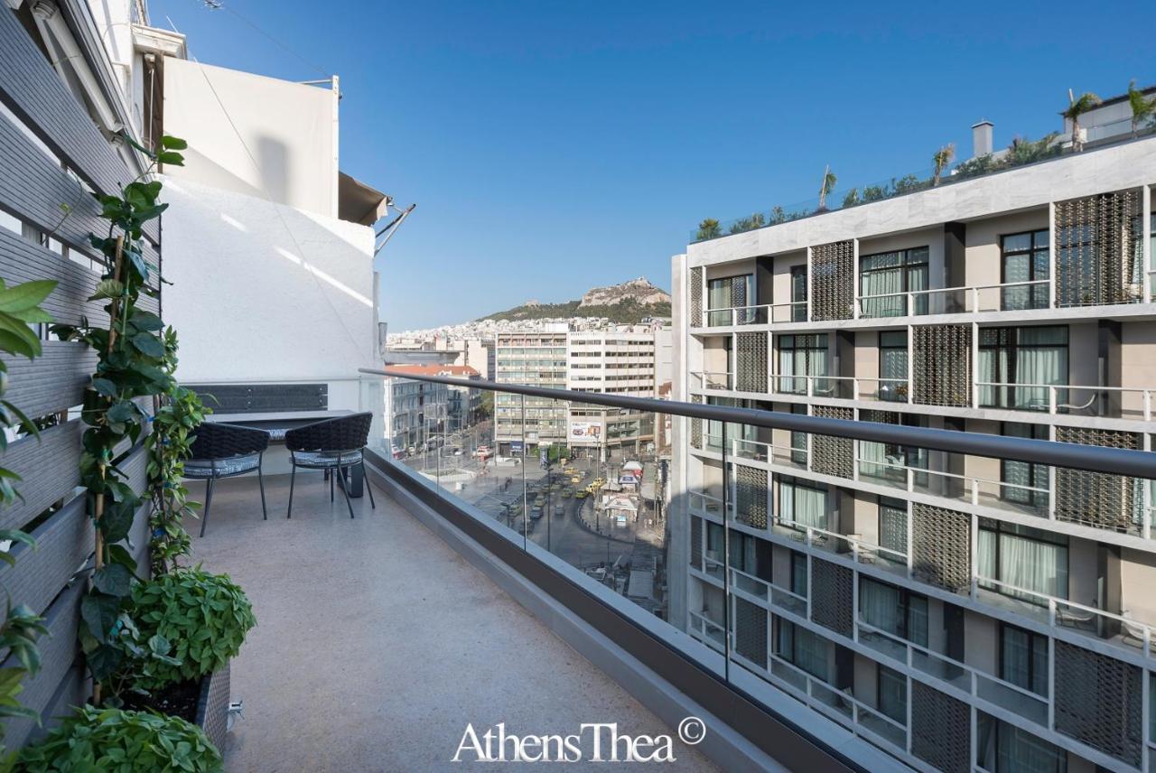 Athensthea Luxury Penthouse Apt In Omonia 115Sq.M. Exteriér fotografie